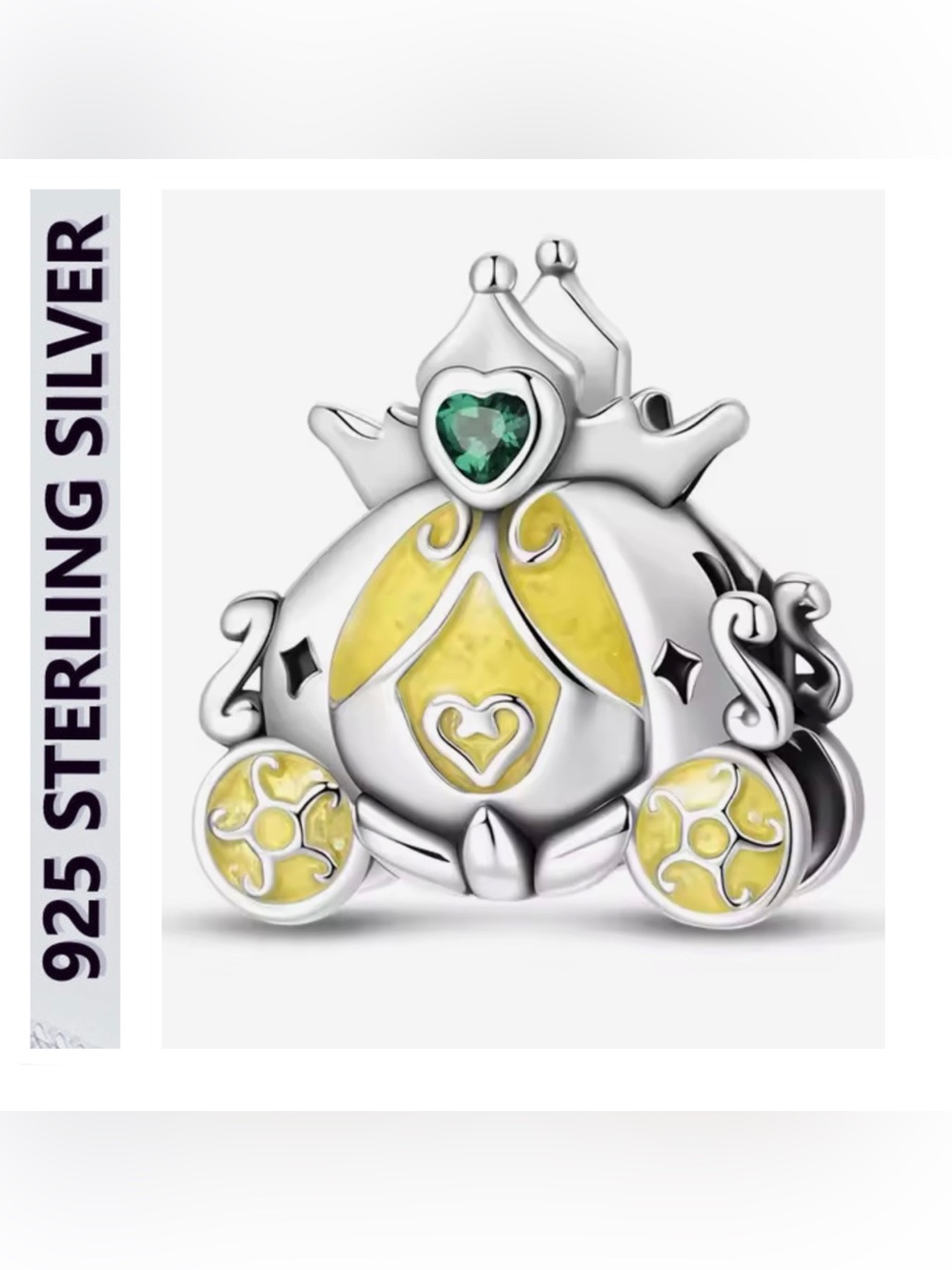 🌟🌟 Fairy Tale Kingdom Pumpkin Cart Charm